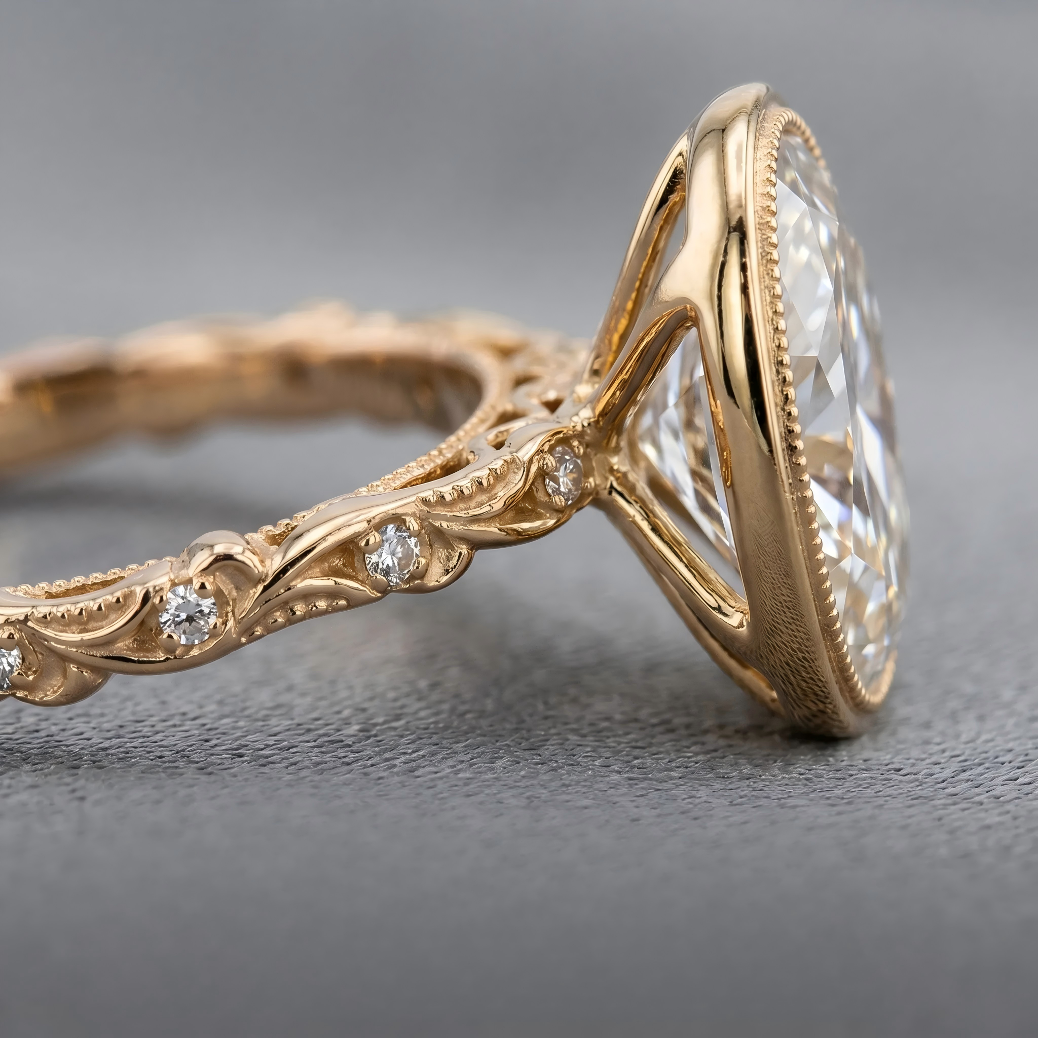 The Heritage Bezel Ring