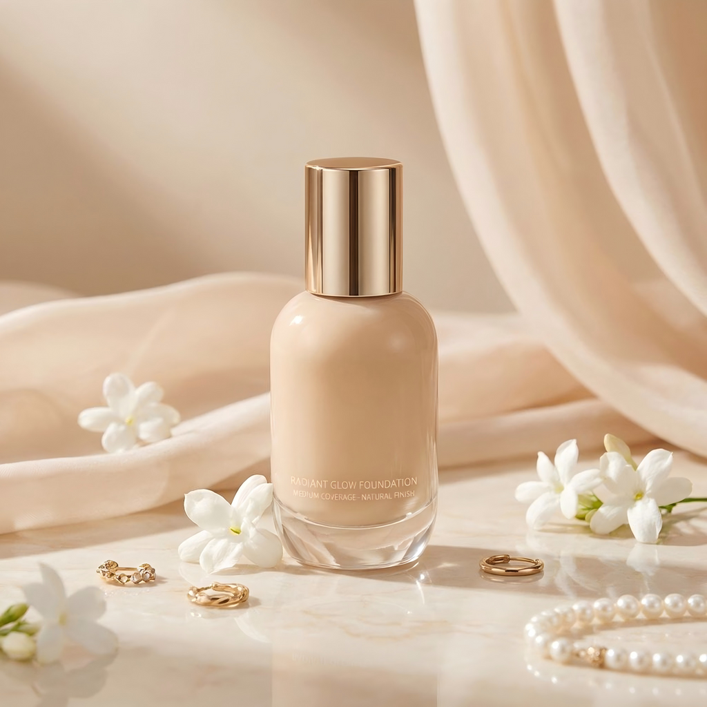 Radiant Glow Foundation, Medium Coverage, Natural Finish
